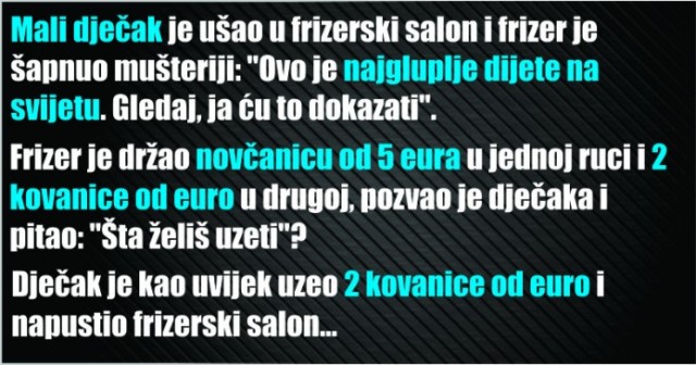 Nazvali su ga “najgluplje dijete na svijetu”. Ali, niko nije očekivao da će reći OVO…