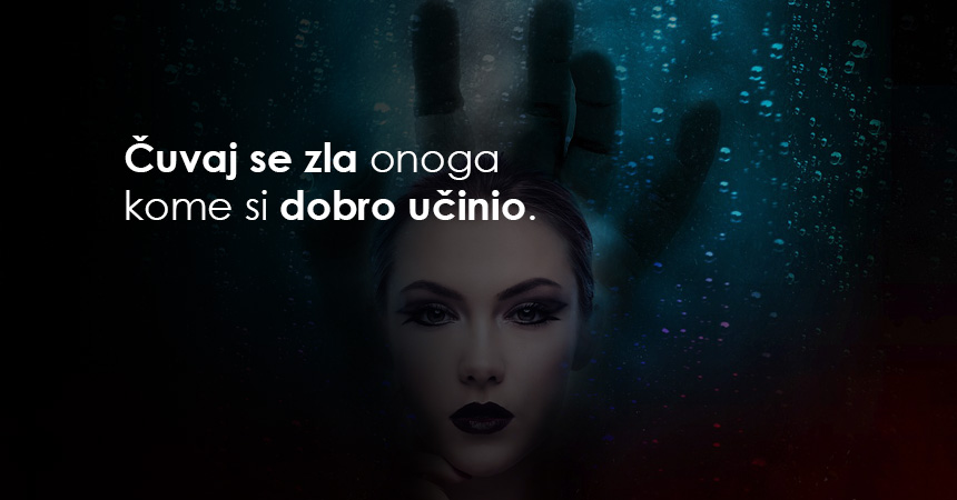 Ne ignoriraj kada te drugi upozore da se čuvaš nekih ljudi!