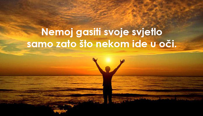 Neka vam sude… Samo nastavite sjajiti!