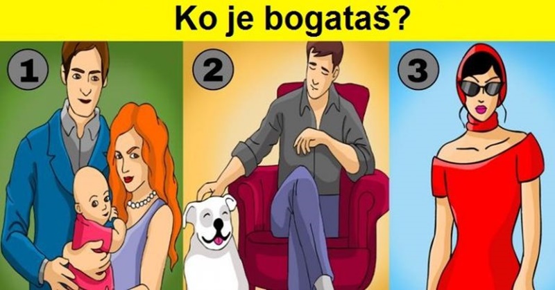 Pronađite bogataša na slici i otkrijte mračnu stranu svog karaktera