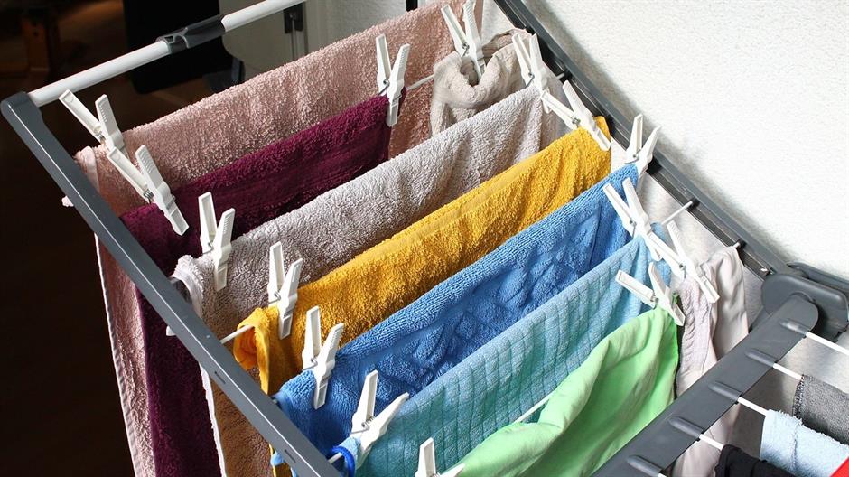 Sušenje rublja u stanu štetno je za zdravlje svih ukućana