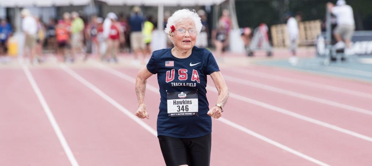 Baka Uragan ima 103 godine, dvije zlatne medalje i više energije od vas