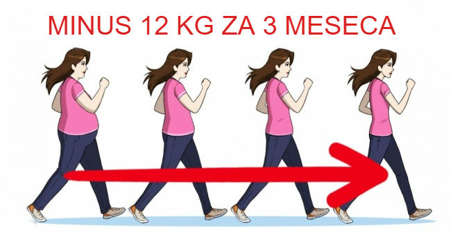 Koliko treba šetati svaki dan da biste smršali